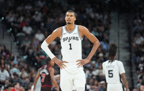 文班谈65场规则：不设置场次限制也合理 75%出场比例可能比较合适